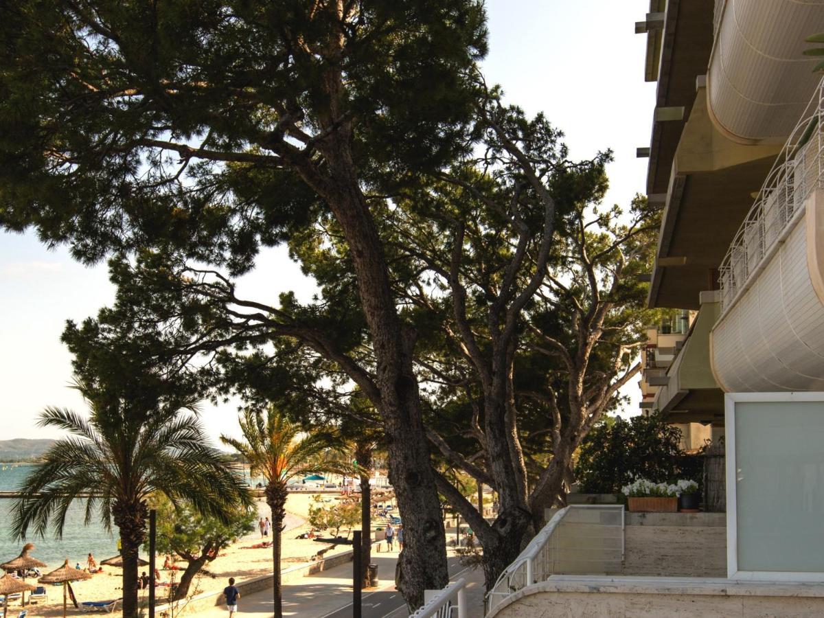 'Can Ventet' First Line Beach Puerto Pollensa Exterior foto