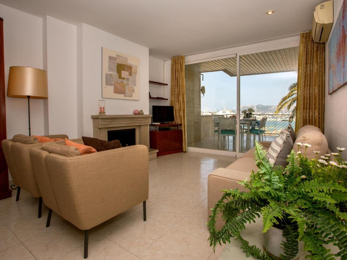 'Can Ventet' First Line Beach Puerto Pollensa Exterior foto