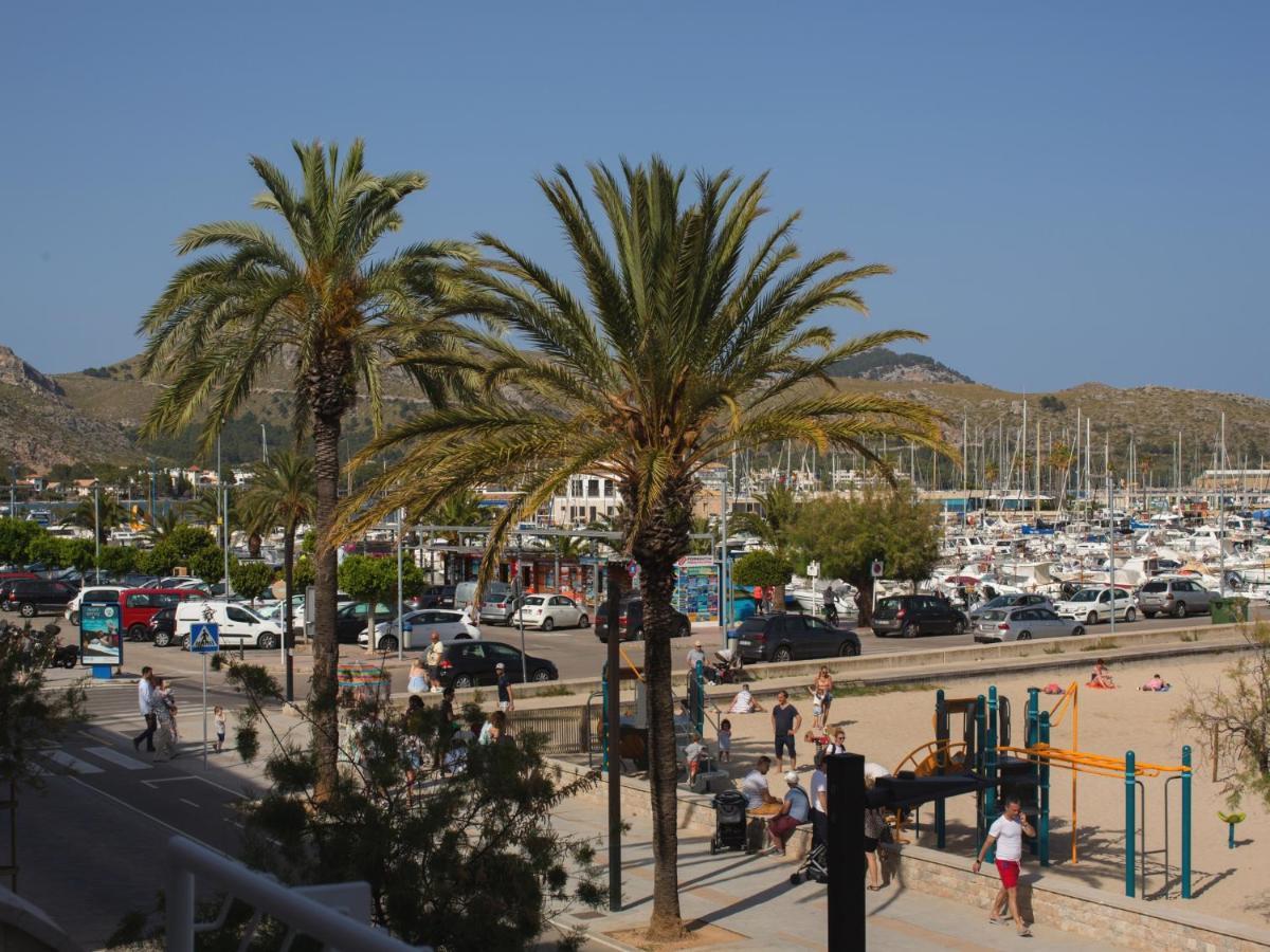 'Can Ventet' First Line Beach Puerto Pollensa Exterior foto