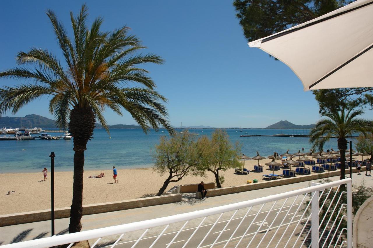 'Can Ventet' First Line Beach Puerto Pollensa Exterior foto